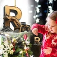 thumbnail image 1 of Harpily Home Decor Personalized Construction Vehicle Letters 2D Flat Acrylic Decorations Excavator Decorations Excavator Christmas Decorations 2024, 1 of 4