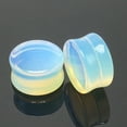 thumbnail image 6 of jiaroswwei 1Pc Double Flared Ear Plugs Flesh Tunnels Gauges Piercing Jewelry 5-18mm, 6 of 8