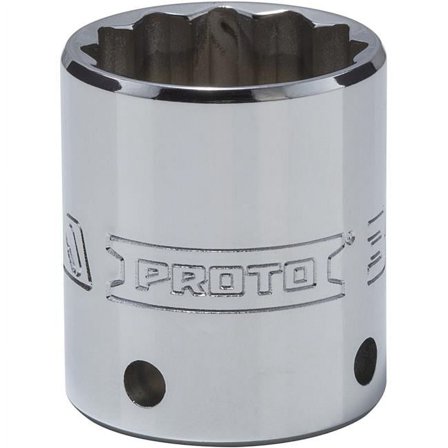 Proto Tether-Ready Deep Socket, 1/2" D, 30mm, 1 25/32"L, 12Pt, EA (577-5430M-TT)