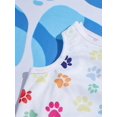 thumbnail image 5 of PETSIN 1pc Paw Print Pet Tank For Dog And Cat For Summer, 5 of 5