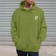 thumbnail image 5 of MHFRRA Sudaderas y Sudaderas para Hombre, Suéter Informal con Estampado, Sudadera con Capucha y Forro Cómodo para Uso Diario En Otoño E Invierno Verde, 5 of 5