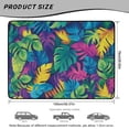 thumbnail image 7 of Yspwyqan Universal Car Trunk Mat 29" x 39", Colorful Tropical Leaf Anti-Slip Cargo Liner, Portable Washable Vehicle Interior Accessory Fits Most SUV Sedan Wagon for Daily, 7 of 7