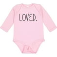 thumbnail image 3 of Inktastic Loved Boys or Girls Long Sleeve Baby Bodysuit, 3 of 5