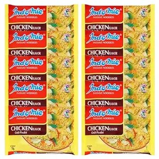 Indomie Hot Fried Noodles, Pack of 40, Asian Spicy Oriental Flavor