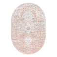 thumbnail image 3 of Unique Loom Madeline Vintage Collection Area Rug - Jackson (2' x 3' 1" Oval Rose Pink/Ivory), 3 of 7