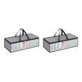 thumbnail image 4 of Wweixi Sheet Storage Organizer For Easy Access And Organization Large Canvas Carry All Bags And Folds Gray 51*20*21cm 2Set, 4 of 6