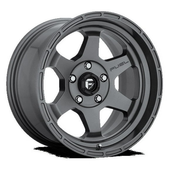 Fuel D665 Shok 17X9 6X139.7 -12Et 106.1Cb Matte Gun Metal Wheel