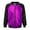 Purple, variant on YONGHS Girls Sequins Metallic Zip Up Bomber Jacket Shiny Flight Jacket Coat 70's Disco Costume Clubwear Lake Blue 10