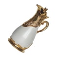 thumbnail image 2 of Langgg Carafe à Café Pichet Isolant Distributeur de Boissons en Verre Robuste Résistant à la Chaleur Bouilloire Isolée Thé Blanc 20x32cm, 2 of 6