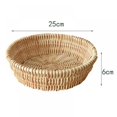 thumbnail image 2 of Bangus Woven Wicker Bread Baskets For Fruit Vegetable Bowl Food Potato Storage Organizing Keys Wallet Kitchen Counter, 2 of 5