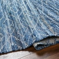 thumbnail image 5 of Hauteloom Gurit Recycled Material Living Room, Bedroom Area Rug - Contemporary - Slate, Silverton, Harbor Blue White - 5' x 7'6", 5 of 8