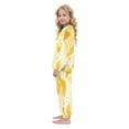thumbnail image 4 of Fluffy Pajamas Set Fuzzy Winter Warm Pj Sets Pullover Tops and Long Pants Abstract Summer Background X-Small, 4 of 8