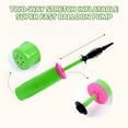 thumbnail image 3 of FACEGA Helium Tank for Balloons At Home Hand Pump Balloon Helium Tank Portableplastic Helium Balloon Pump Green, 3 of 7