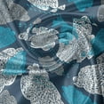 thumbnail image 5 of Ambesonne Blue Sky Valance Pack of 2, Raindrops Modern Clouds, 54"X12", Dark Slate Blue Sea Blue, 5 of 5