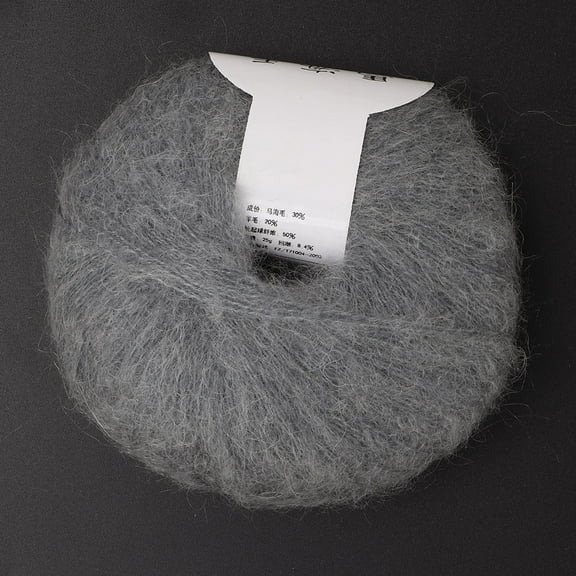 Soft Mohair Pashm Knit Wool Yarn Angora Wool Yarn Kit For Weeding Party Birthday Gift