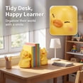 thumbnail image 5 of Unique Bargains 2Pcs Modern Resin Book Stoppers Book Ends Yellow 6.7*3.9*5.1inch, 5 of 5