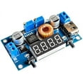 thumbnail image 2 of Treedix XL4015 DC-DC Step Down Module High-Power LED Constant Current Drive Module with Voltmeter Display Acrylic Case Compatible with Battery Charging, 2 of 5