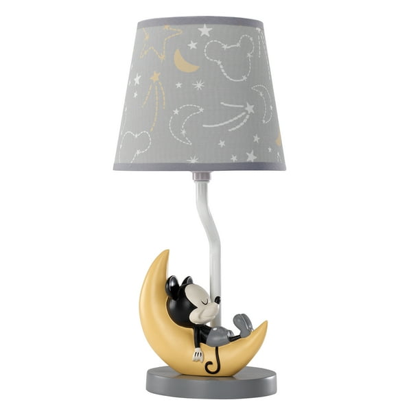 Disney Baby Mickey Mouse Gray Yellow, Disney Character Table Lampshade