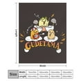 thumbnail image 2 of Sanrio GUDETAMA Throw Blanket Cute Flannel for Boys Girls Men Women, 2 of 7