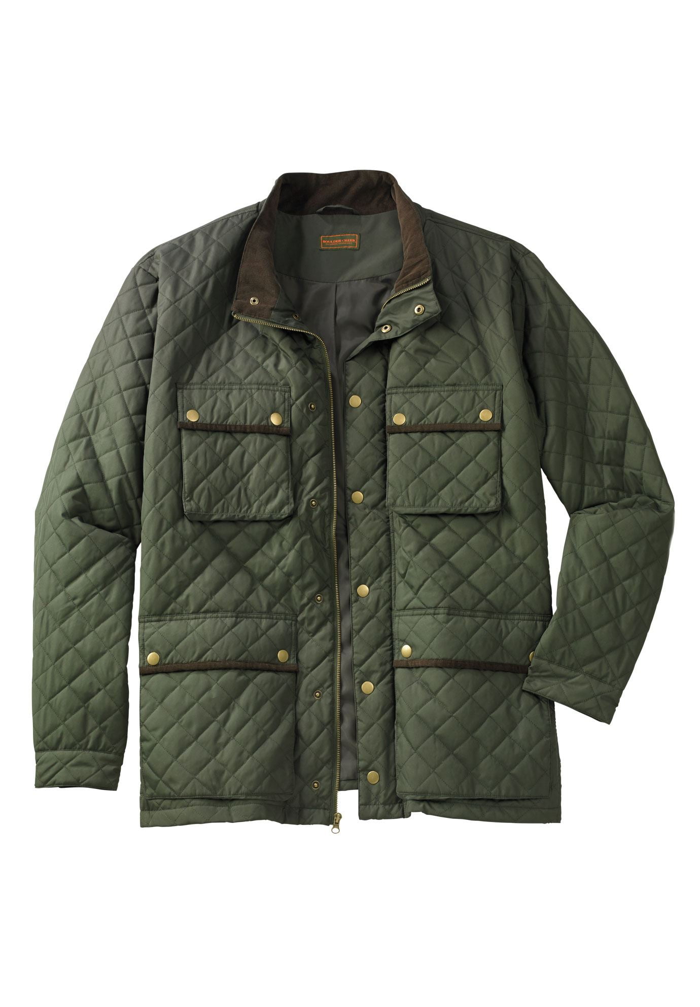 big and tall quilted jacket