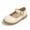 White, variant on Rexoro Girls Mary Janes Dress Shoes Faux Patent Leather Hook Loop Toddler Flats for Wedding Party