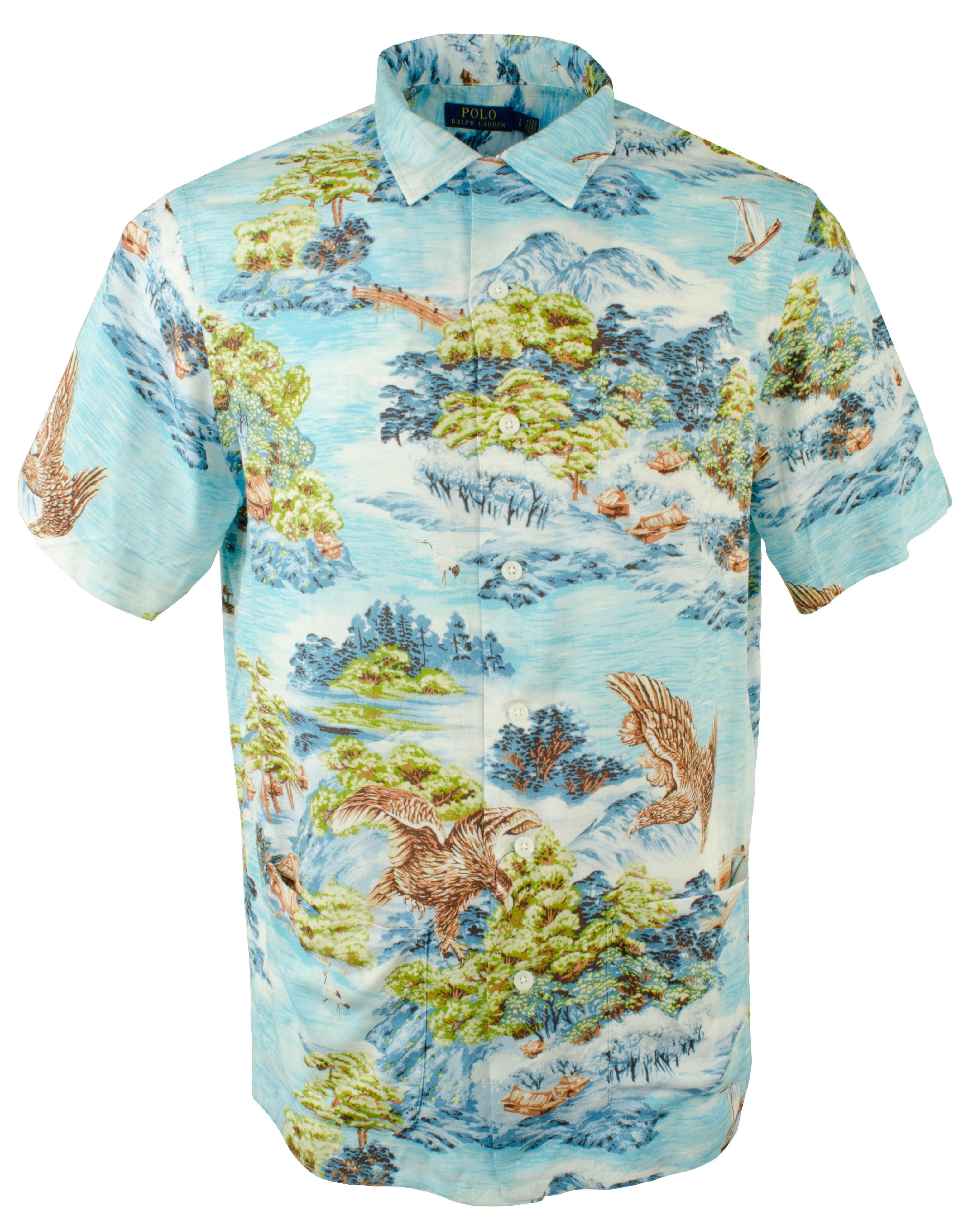 ralph lauren mens hawaiian shirts