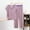 Purple, variant on Sakmal Plus Size Pajama Set for Women Pink Soft Sleeveless Modal Loungewear V Neck Striped Pjs Sets for Women