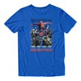 thumbnail image 2 of Marvel Spider-Man Brand New Day Men's Spidey vs Fiercest Foes! T-Shirt (Royal, S-XXXL), 2 of 4