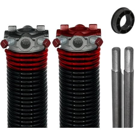 

Garage Door Torsion Spring 225x1.75x29 Torsion for Garage Door Repair | Left and Right Hand Wound Replacement for Garage Door with 1 Nylon Bushing and Winding Bars (Pair)