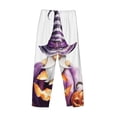thumbnail image 6 of Balery Halloween Gnome With Pumpkins print Men's Pajama Pants,Ultra Lightweight Pjs,Lounge Pant-X-Large, 6 of 9