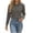 *Gray, variant on VBVC Women's Long Sleeve Collared Shirts , Casual Work Golf Tops For Women , Ladies' Classic Fit Button Shirts with Pockets, Black , S-3XL