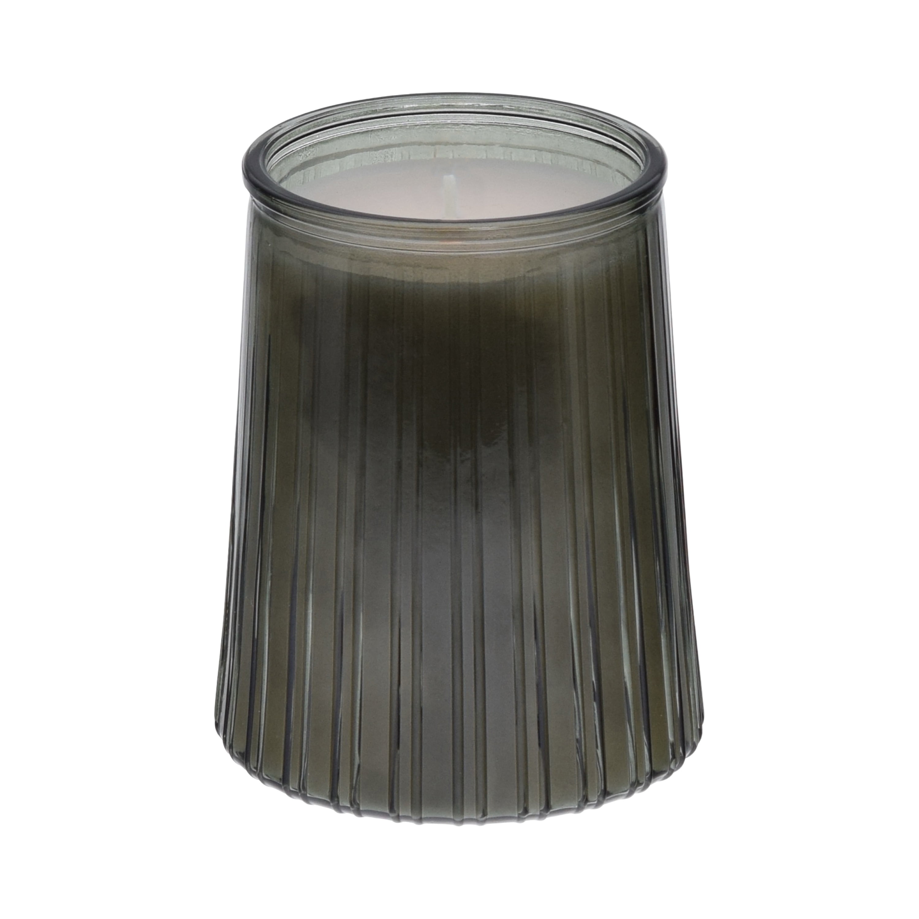 Better Homes & Gardens Noble Fir & Pine Scented 1-Wick 16.1oz Ribbed Jar Candle
