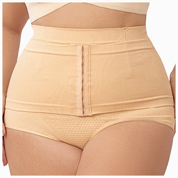 KPOPLK Tummy Control Shapewear Panties for Women's High Waist Cincher Shaping Underwear Body Shaper Panty Girdle Size XL