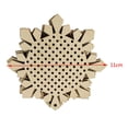 thumbnail image 4 of 24Pcs Wooden Stitch Pendant Blank Charms Unfinished Wood Shapes Hanging Decorative for Crafts DIY Counted Embroidery Sewing Supplies Hugo none, 4 of 7
