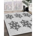 thumbnail image 2 of Ahgly Company Indoor Rectangle Patterned Battleship Gray Area Rugs, 2' x 3', 2 of 6