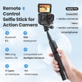 thumbnail image 2 of Mando a distancia Selfie Stick Aovee, resistente al agua, 100 cm, 2 of 9