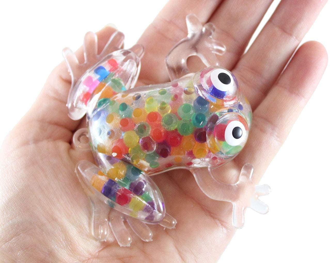 Cute Funny Cute  Ball Anti-Stress Squeeze Frog Ball Toy Random Color 