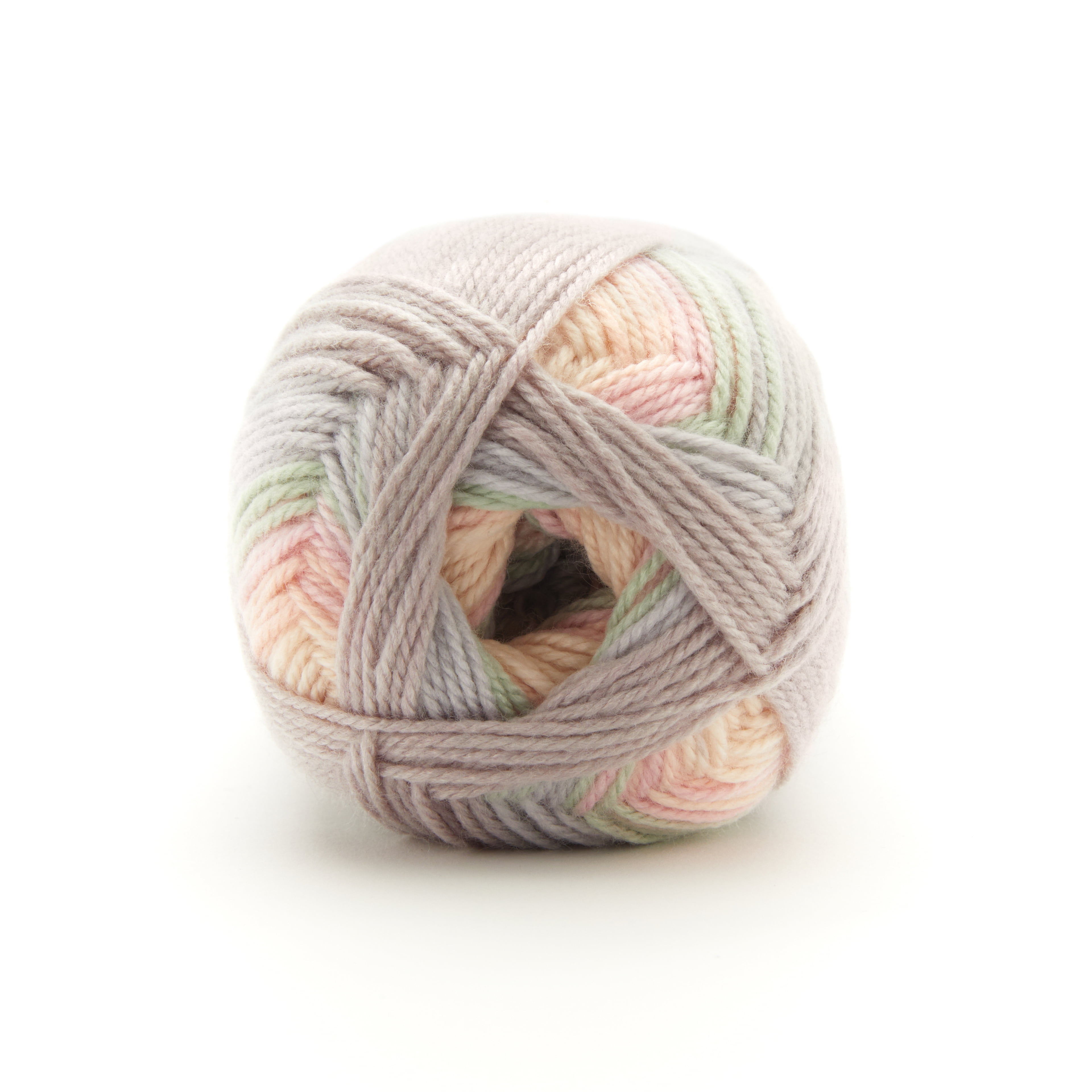 (3 pack) Baby Cuddles Yarn by Loops & Threads - Yarn for Knitting - Crochet - Weaving - and Arts & Crafts - Multi - Acrylic - Polyamide - 4 oz