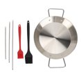 thumbnail image 2 of Brochette Verticale en Acier Inoxydable Détachable Multifonctionnelle pour Barbecue pour Réunion de Famille, 2 of 7