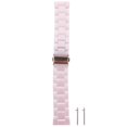 thumbnail image 1 of Pink Resin Watch Band Replacement Strap for Watch Highend Quality Comfortable and Safe to Wear 22mm, 1 of 3