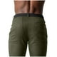 thumbnail image 4 of Pantalones largos para hombre, de color liso, elásticos, ajustados, de corte bajo, informales, transpirables, para hombre, 4 of 6