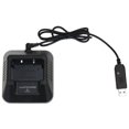 thumbnail image 2 of 2X Reemplazo del Cable de Carga USB del Cargador de Batería Walkie Talkie para Radio Bidireccional UV-5R UV-5RE -5R, 2 of 5
