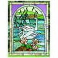 thumbnail image 2 of Meyda Tiffany 23868 Stained Glass Tiffany Window from the Water Flowers Collection, 2 of 2