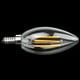 thumbnail image 5 of 5X Dimmable E12 4W COB Candle Flame Filament LED Bombilla Lámpara 10X3.5cm, 5 of 5