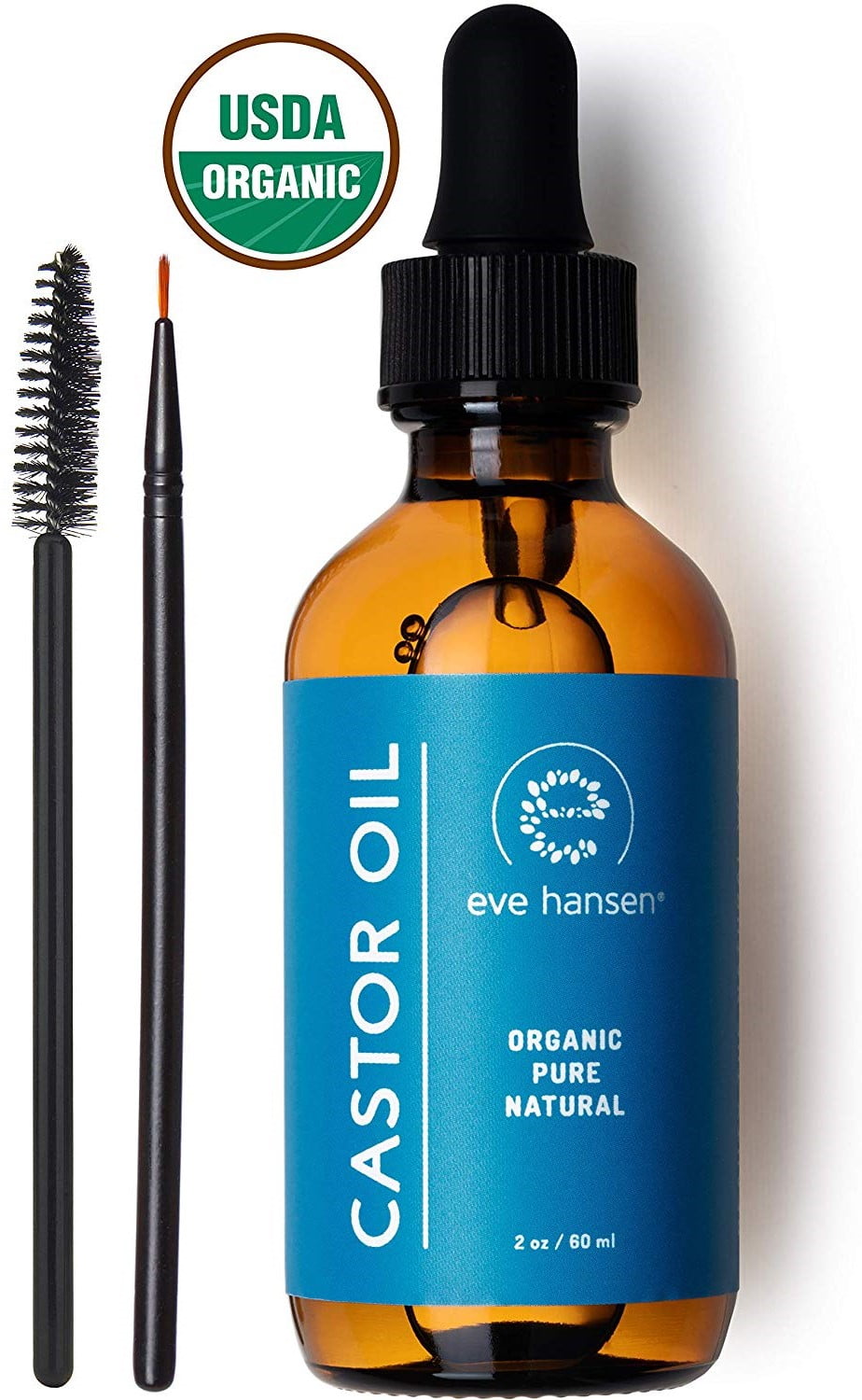 Eve Hansen - USDA Certified Organic Castor Oil - Hair Growth Oil with