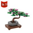 thumbnail image 3 of Bloques de construcción de árbol bonsái para niños, modelo de planta de hierba de flor de arbusto verde, Mini planta, jardín de casa, bloques de montaje, juguetes para niños, 3 of 3