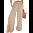 thumbnail image 2 of Pantalones de Yoga de Pierna para Mujer, Informales, Holgados y Cómodos, de Cintura Alta, con Bolsillos. Albaricoque L, 2 of 7