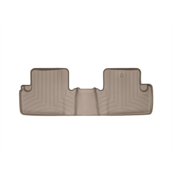 WeatherTech Custom Fit FloorLiners compatible with Honda Civic, Civic Si - 2nd Row, Tan