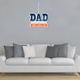 thumbnail image 3 of Big Dot of Happiness Happy Father's Day - Hanging Porch We Love Dad Party Outdoor Decorations - Front Door Decor - 1 Piece Sign, 3 of 8