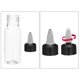 thumbnail image 4 of Uxcell 12Pcs 0.5oz/15ml Botellas Exprimibles, Botellas Dispensadoras Transparentes con Tapas de Rosca, Botella Plástica para Ketchup, Mostaza y Manualidades, 4 of 6